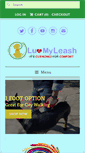 Mobile Screenshot of luvmyleash.com